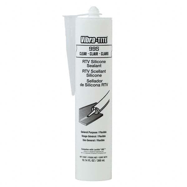 300 mL Cartridge, Clear RTV Silicone Sealant MPN:99530