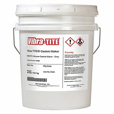 Gasket Sealant 4.5 gal Gray MPN:99991