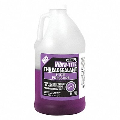 Pipe Thread Sealant 33.814 fl oz Purple MPN:44000