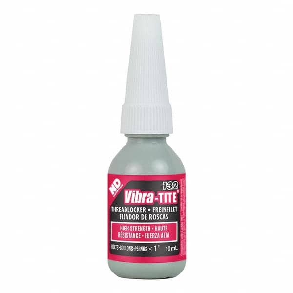 Threadlocker: Red, Liquid, 10 mL, Bottle MPN:13210