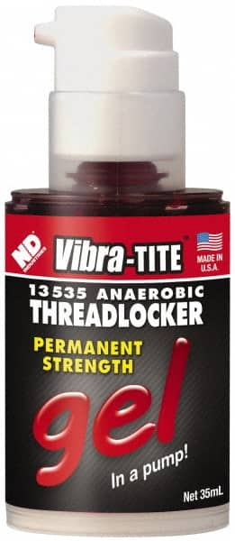 Threadlocker: Red, Gel 35 mL, Bottle MPN:13535