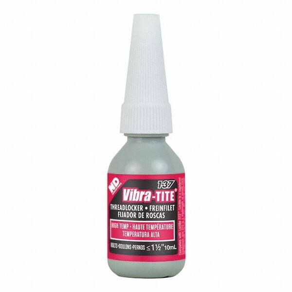 Threadlocker: Red, Liquid, 10 mL, Bottle MPN:13710