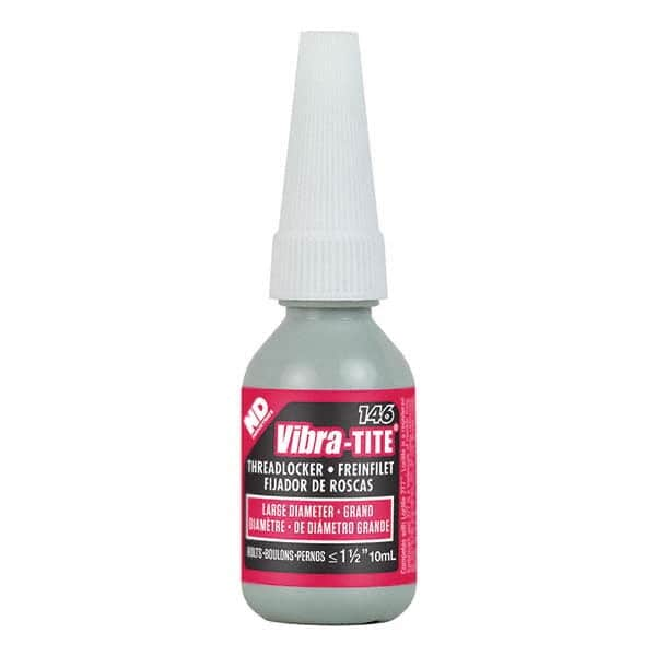 Threadlocker: Red, Liquid, 10 mL, Bottle MPN:14610