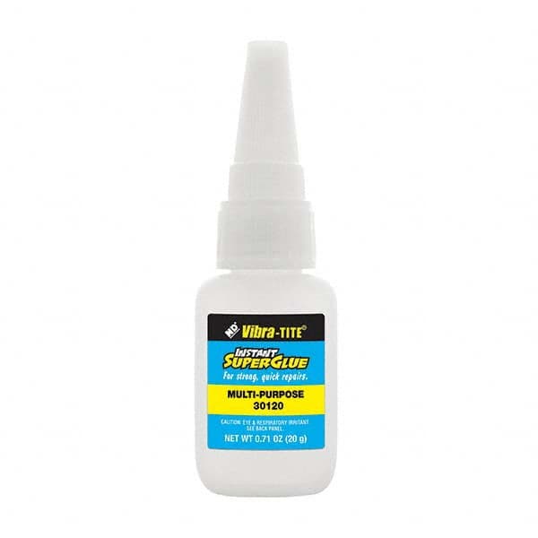 Super Glue: 20 g Bottle, Clear MPN:30120