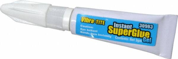 Adhesive Glue: 0.11 oz Tube, Clear MPN:30903