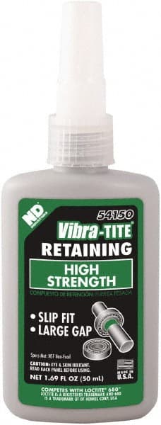 Retaining Compound: 50 mL Bottle, Green, Liquid MPN:54150