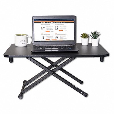 Laptop Standing Desk Steel 28 3/4 in MPN:DCX110