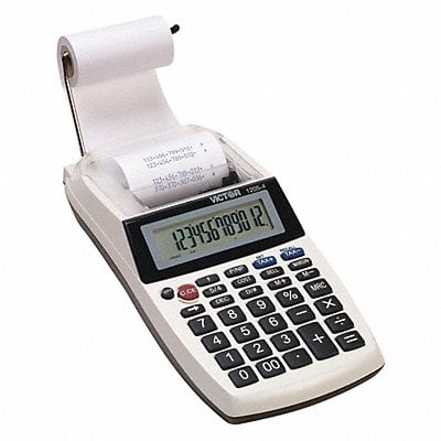 Portable Desktop Calculator LCD 12 Digit MPN:1205-4