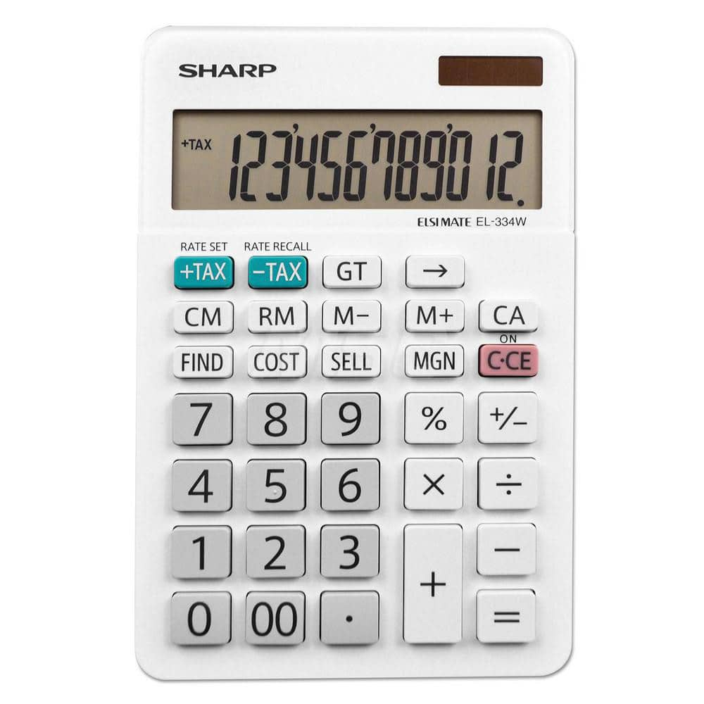 Ls-100ts Portable Business Calculator, 10-Digit Lcd MPN:SHREL334W