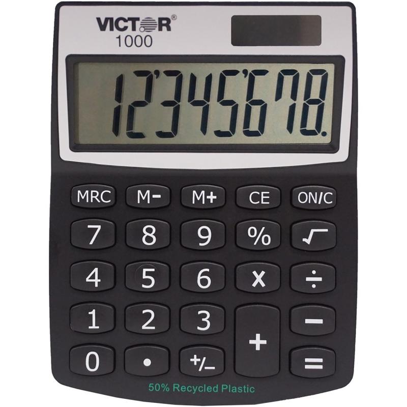 Victor 1000 Mini Desktop Calculator (Min Order Qty 6) MPN:1000