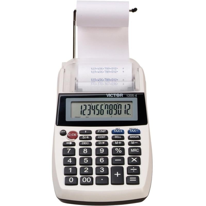 Victor 1205-4 Commercial Desktop Printing Calculator (Min Order Qty 2) MPN:1205-4