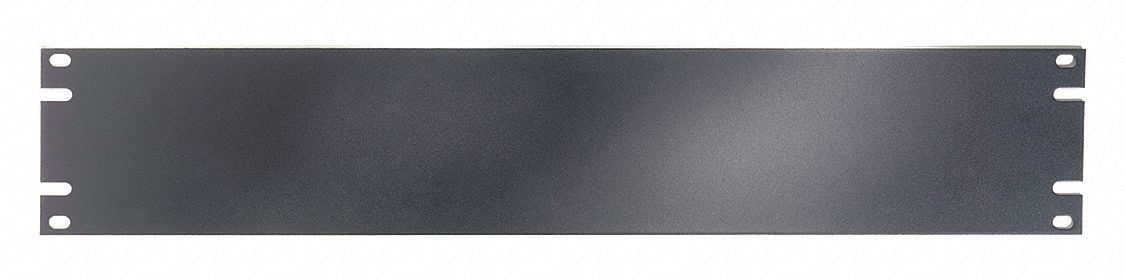 Blank Panel For 2 Rack Units Black MPN:ER2B