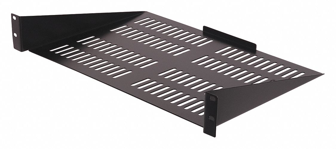 Rack Shelf For Racks Steel Black MPN:ERS1V