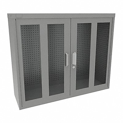 Pegboard Wall Cabinet 37 x45 x14 Gray MPN:Grainger48880