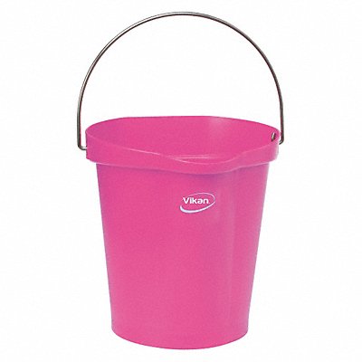 F8439 Hygienic Bucket 3 1/4 gal Pink MPN:56861