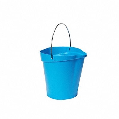 F8439 Hygienic Bucket 3 1/4 gal Blue MPN:56863