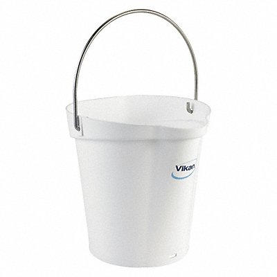 H8704 Hygienic Bucket 1 1/2 gal White MPN:56885
