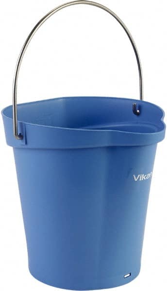 1-1/2 Gal, Polypropylene Round Blue Single Pail with Pour Spout MPN:56883