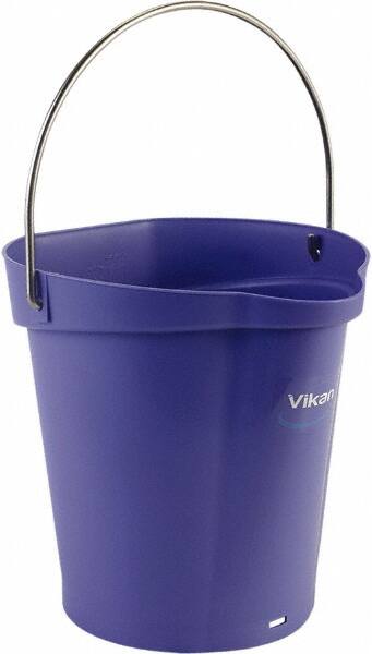 1-1/2 Gal, Polypropylene Round Purple Single Pail with Pour Spout MPN:56888