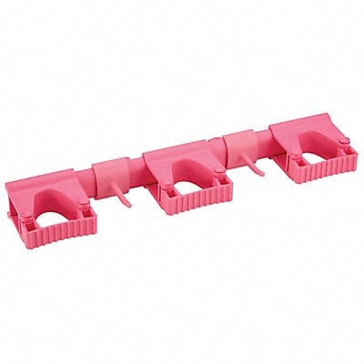 Tool Wall Bracket 16 1/2 in L Pink MPN:10111