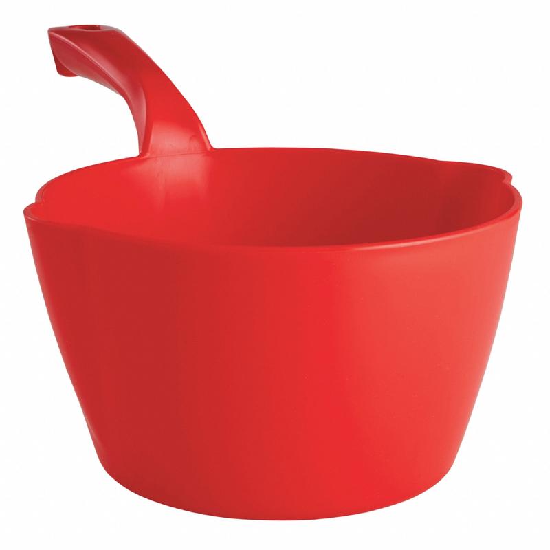 Large Hand Scoop Red 13 L 8-1/4 W MPN:56824