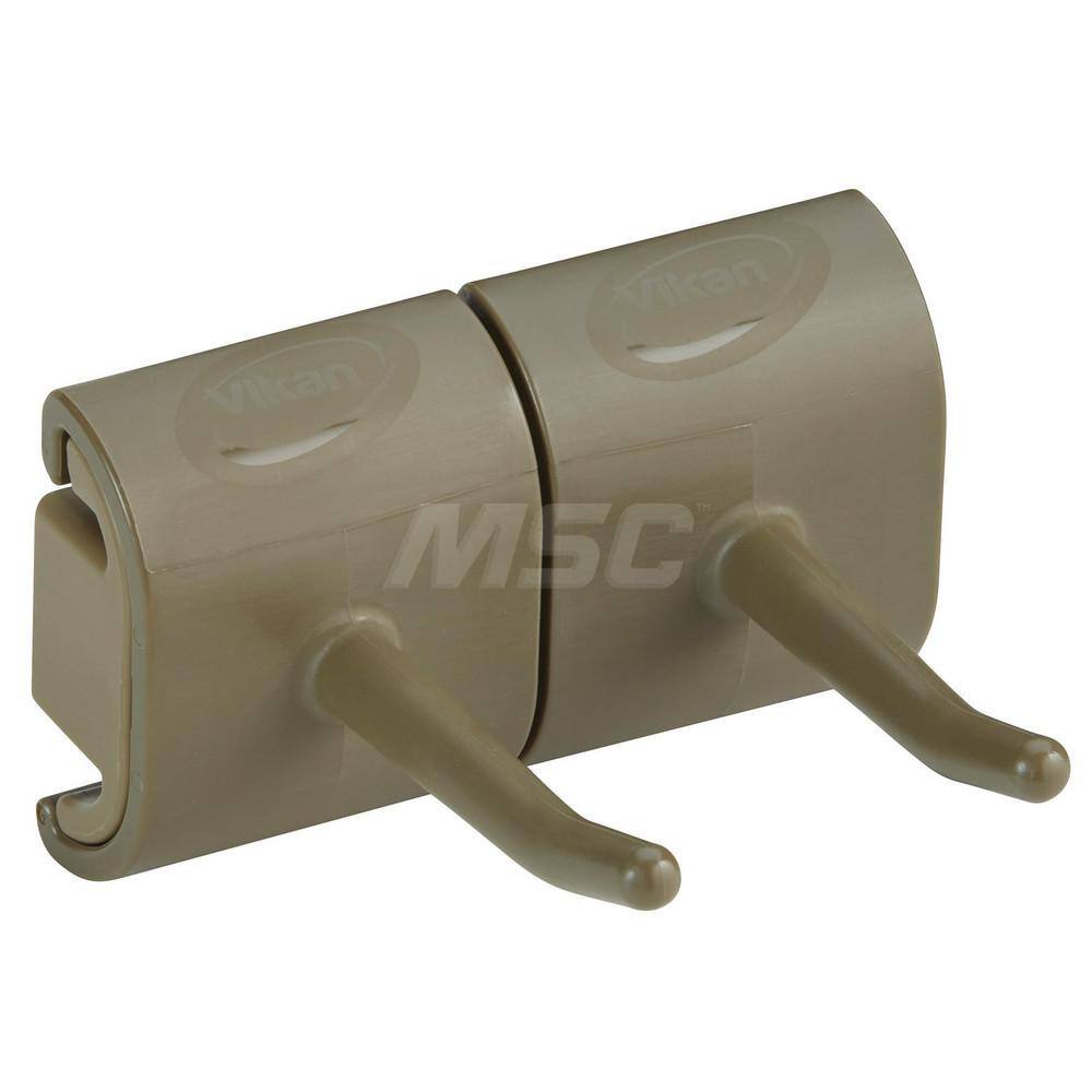 Mop & Broom Wall Hooks, Maximum Load Capacity: 13.20 , Number of Holders: 2.000  MPN:101466