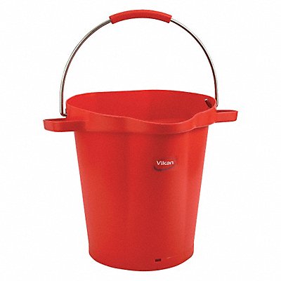 J5101 Hygienic Bucket 5 1/4 gal Red MPN:56924
