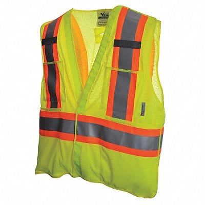 Safety Vest Mesh Green L/XL MPN:U6125G-L/XL