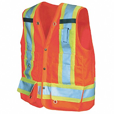 High Visibility Vest Class 2 L Orange MPN:U6195O-L