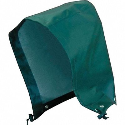 Rain Hood Green Snaps Polyester/PVC MPN:4112