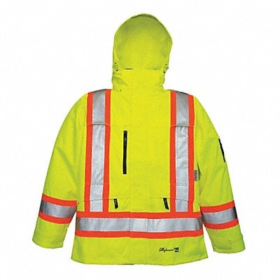 G5393 Rain Jacket Class 3 Green M MPN:3930JG-M