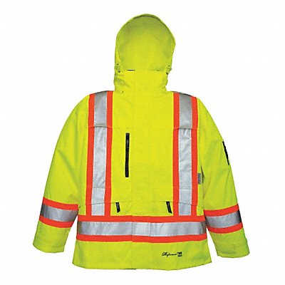 G5393 Rain Jacket Class 3 Green S MPN:3930JG-S