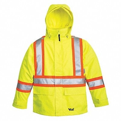 Raincoat 3-in-1 Class 3 Green L MPN:6400JG-L