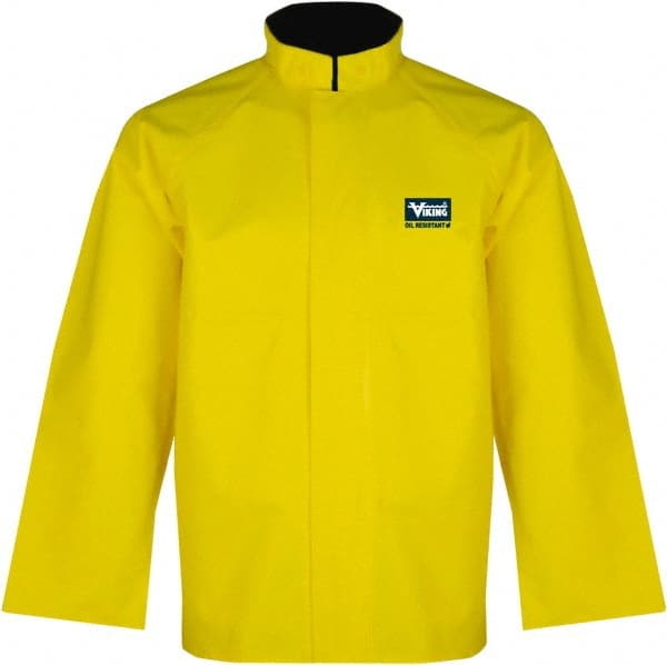 Rain Jacket: Size M, Yellow, Polyester MPN:5110J-M