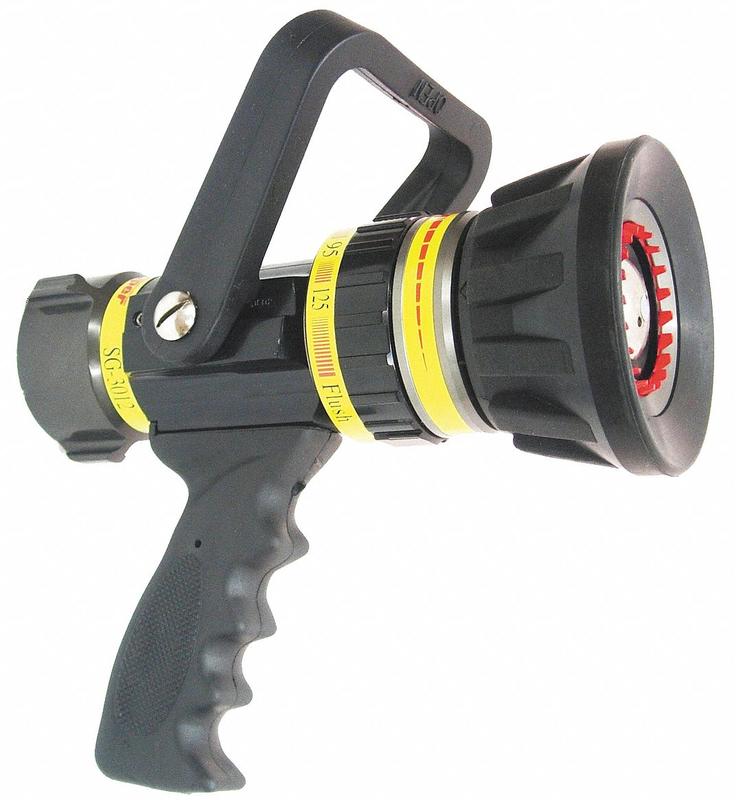 Fire Hose Nozzle 1-1/2 in Black MPN:SG3012