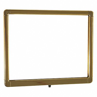 Sign Frame Polished Brass 14 in H MPN:FR1114DSPBPB