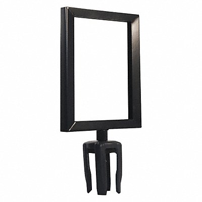 Sign Frame 11in.Hx8-1/2in.L Black MPN:FR811HDSB-CSB