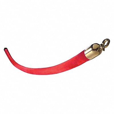 Barrier Rope 1-1/2 In x 6 ft Red MPN:840RD72HE-PB1