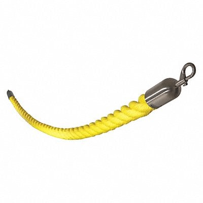 Barrier Rope Polypropylene Yellow 10 ft. MPN:843YW120SE-SC