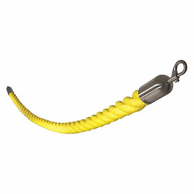 Barrier Rope Polypropylene Yellow 6 ft. MPN:843YW72SE-SC