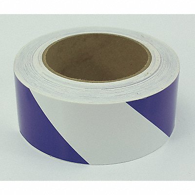 Floor Marking Tape 2 Striped Blu/Wht MPN:25-600-2100-674