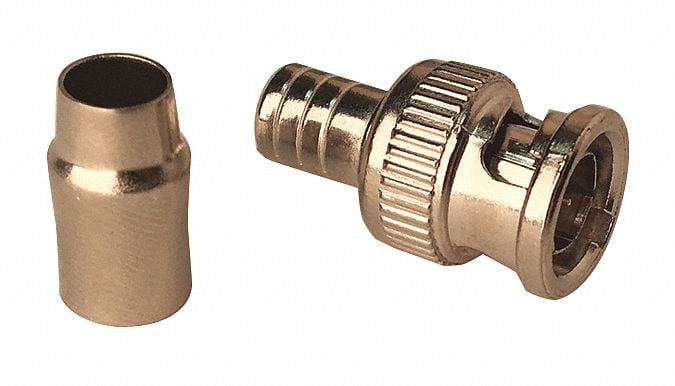 Coaxial Crimp Connector BNC Male PK10 MPN:VT-BNC-CRMP-ML10