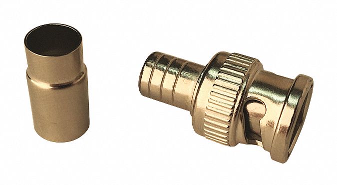 Coaxial Crimp Connector BNC Male PK10 MPN:VT-BNC-MRG610