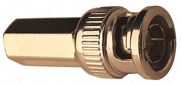 Coaxial Twist Connector BNC Male PK100 MPN:VT-BNC-TWST-RG6100