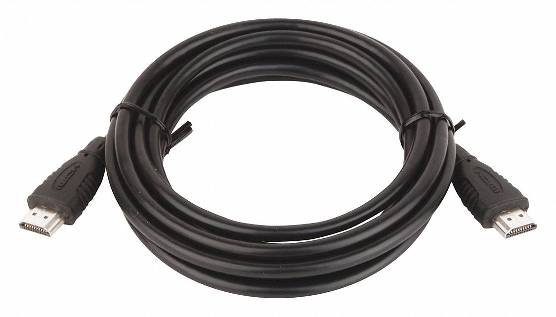 HDMI Cable Rubber Video Transmitting Blk MPN:VT-HDMI-10