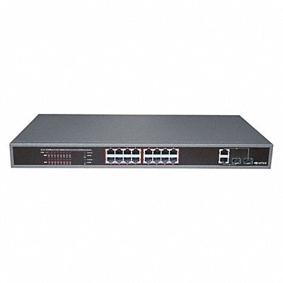 PoE Switch Camera Inputs 16 Load 250W MPN:VT-16P250WS