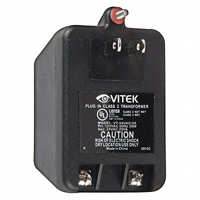 Power Supply Output 24VAC VA Rating 20 MPN:VT-24VAC/20