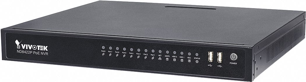 Network Video Recorder 2TB w/8 PoE Ports MPN:ND8422P-2TB