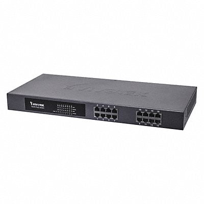 PoE Switch 16 Inputs 250W 17-21/64 in L MPN:AW-FET-160A-250