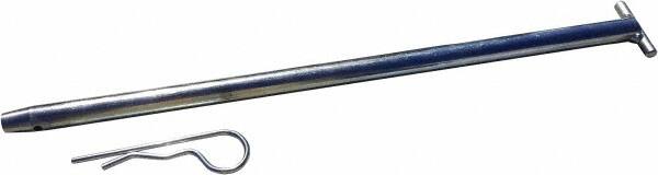 Pedestrian Barrier Connector Pin: Silver, Use with 45032-O & 45032-W MPN:45032-CP